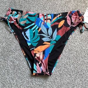 VYB swim bikini bottoms Tropical Black XL